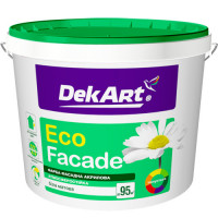 фасадна ВДА "Facade Paint", TM "DekArt" /матова/ - 12,6 кг