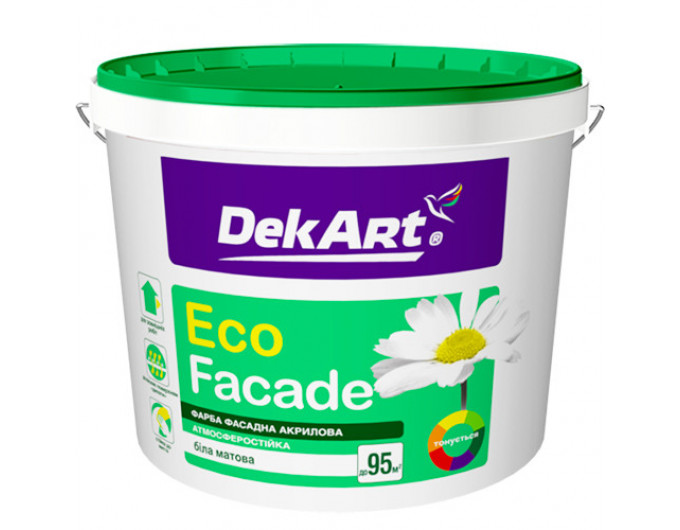 фасадная ВДА "Facade Paint", TM "DekArt" /матовая/ - 6,3кг