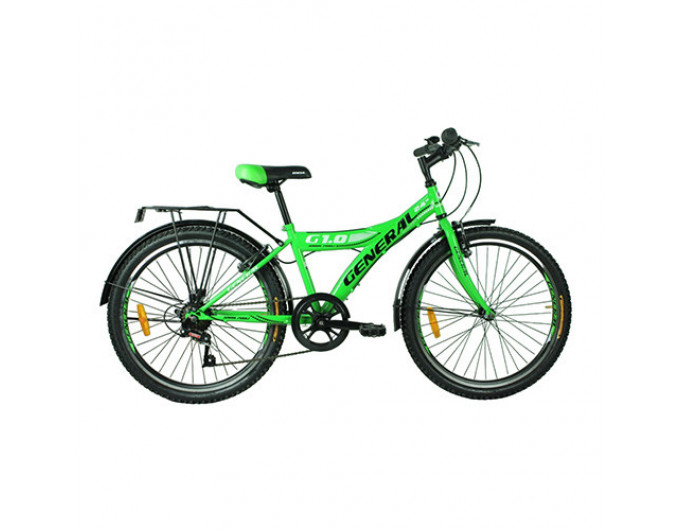 велосипед  - 13" General 24" G1.0 Steel Green ( 7sp)