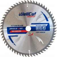 коло відрізне по дереву WellCut Standart - 230*22,23 (60Т)