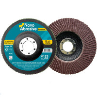 коло пелюстковий торцевий Novoabrasive Standart - 125*22.2 P40 (Т27)