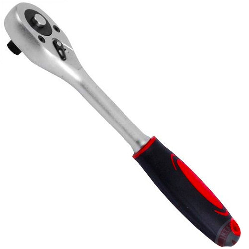 рукоятка з храповим механізмом INTERTOOL - 3/8" CrV, 24 зуби