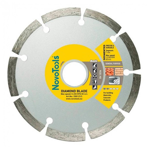 коло алмазне NovoTools - 230 мм*7 мм*22,23 мм Сегмент Basic