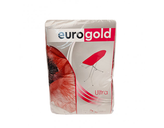 чохол для дошки для прасування Eurogold - 1100х300мм,1140х340мм, з поролоном, великі квіти