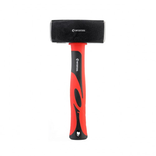 кувалда INTERTOOL - 1500 г, ручка из фибергласса