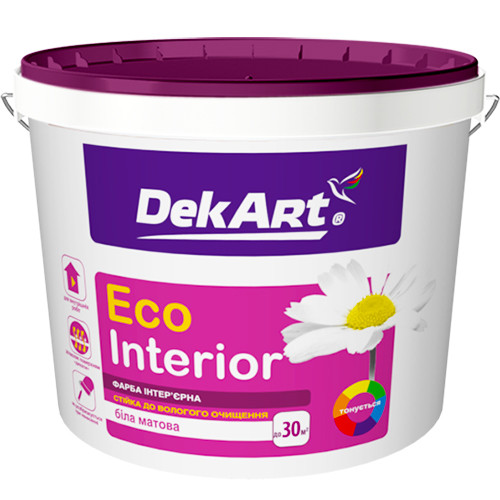 інтер'єрна ВДА "Interior Paint", TM "DekArt" /матова/ - 6,3 кг