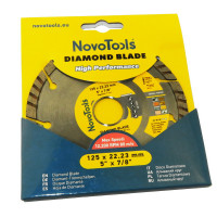 круг алмазний NovoTools - 125*7*22,23 Турбо Standart