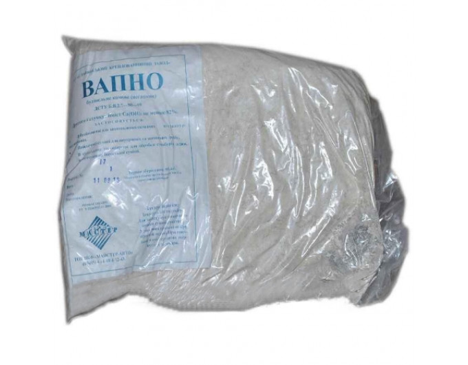 известь гашенная - 2 кг (уп.10шт)