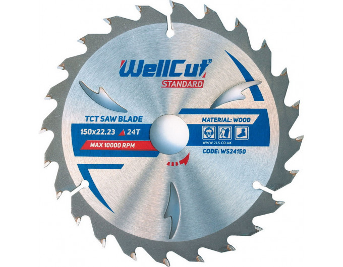 коло відрізне по дереву WellCut Standart - 150*22,23 (24Т)