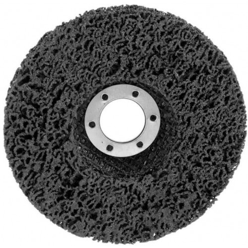 коло зачистний (шліф.) для металу NOVOABRASIVE PROFI - 125*22,23 неткан.матеріал черн.